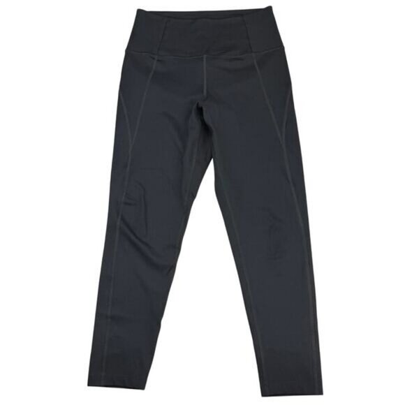 Girlfriend Collective High-Rise Compressive Crop Legging In Black Size Small - Picture 2 of 5